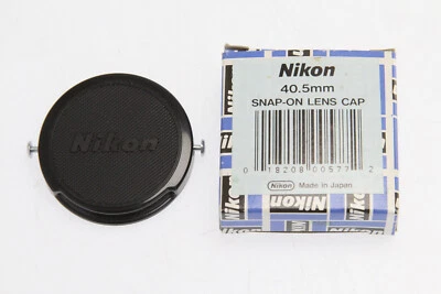 Genuine Vintage RARE Nikon Rangefinder 40.5mm Snap-On Lens Cap (New Old Stock) - Image 1 of 3