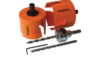 Mandrex ONE-CLICK Starter-Kit 1 MXqs-Aufnahme und Lochsäge - Mehrzweck - Bild 1 von 1