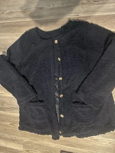 GOHRSHA Sherpa Cardigan Sweater for Women Fleece Jacket with Pockets. - Picture 1 of 4
