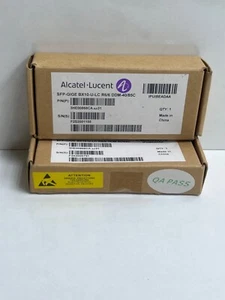 (LOT 2 PC) ALCATEL-LUCENT 3HE00868CAAA01 SFP-GIGE BX10-U-LC R6/6 DDM-40/85C - Picture 1 of 6
