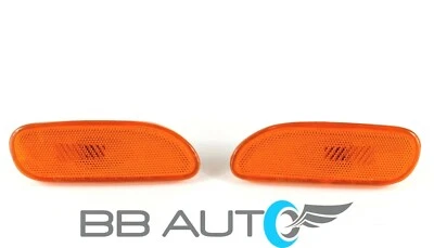 NUEVO MARCADOR DELANTERO LUCES SEÑALIZADOR L&R PARA 95-99 MITSUBISHI ECLIPSE EAGLE GARRA Foto 1 de 2