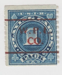 USA 1940. U.S.I.R W.P.L.CO. Pack PLAYING CARDS REVENUE TAX. SC# RF26 - Picture 1 of 1