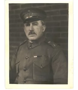 Foto de prensa de 1930 retrato militar mayor general Leonard Wood vintage - Imagen 1 de 2