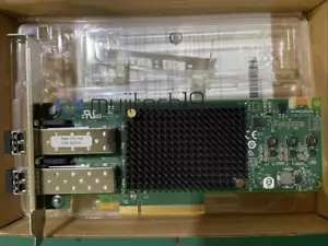 EMULEX LPE32002-AP Dual Port 32GB Fibre Channel Host BusAdapter with 2xSFP - Picture 1 of 2