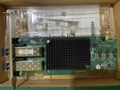 EMULEX LPE32002-AP Dual Port 32GB Fibre Channel Host BusAdapter with 2xSFP - Image 1 of 2