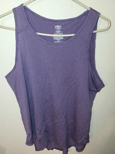 Athletic Works Size L 12 14 Purple Light Weight Sleeveless Tank 29 L 25 Across - Picture 1 of 24