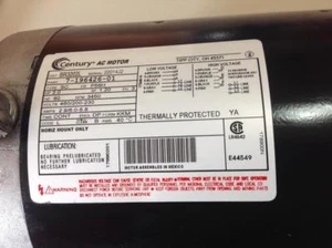 CENTURY 7-196426-01 2HP 460/22-230V 3PH 3450 RPM P56H FRAME MOTOR BR3202L - Picture 1 of 6