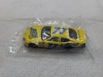 Coche diecast NASCAR Jasper #77 Robert Pressley amarillo de carreras 1/64 Foto 1 de 4