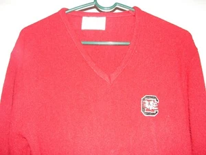 Vintage Gepner Sportswear South Carolina Game Cocks NCAA College Sweater Size S - Picture 1 of 4
