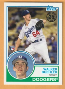 Walker Buehler Los Angeles Dodgers 2018 Topps '83 Rookies Vanderbilt Commodores - Picture 1 of 2