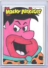 2024 paquets farfelus Fruity Devils Fred Flintstone Kelly Greider 1/1 croquis