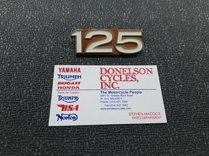 Yamaha N.O.S At2 At3 Emblem 317-21786-00-71 - Picture 1 of 6