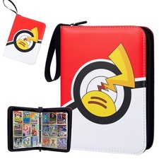 900Cards 9-Pocket Card Binder for Pokemon Trading Card Games Collection Binder