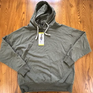NWT Buffalo David Bitton Green Super Soft Hoodie Pullover Women's Size S - Picture 1 of 5