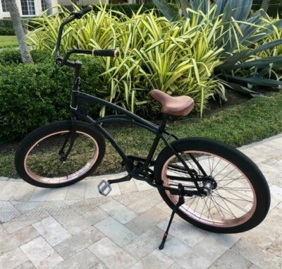 Men's 2021 3G Newport DLX 3-Speed Beach Cruiser Bike - Black - Used - Image 1 of 4