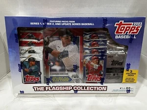 2023 Topps Baseball Flagship Collection Series 1 & 2 Update Series NEW & SEALED - Picture 1 of 7