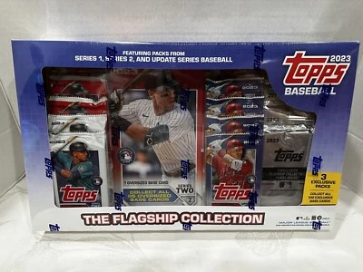 2023 Topps Baseball Flagship Collection Series 1 & 2 Update Series NEW & SEALED - Image 1 of 4