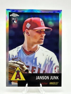 Janson Junk - 2022 Topps Chrome Anniversary #280 - Angles RC - REFRACTOR SP - Image 1 of 2