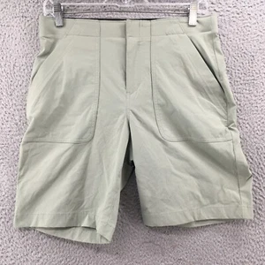 Eddie Bauer Chino Short Pants Womens 6 Mid Rise Slide Pockets Zip Fly Casual - Picture 1 of 15