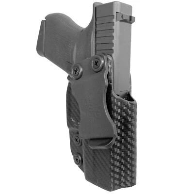 BLACK SCORPION OUTDOOR GEAR Black Scorpion Gear IWB Kydex Holster fits Glock 42, 43, 43X - Low Profile