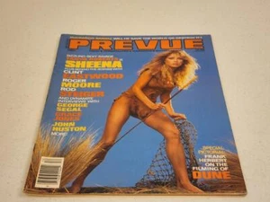 Vintage PREVUE Movie Magazine - Nov/Dec 1984 - Sheena, Clint Eastwood, 007, Dune - Picture 1 of 4
