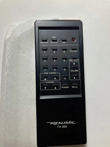 Realistic TV-200 Remote Control - Picture 1 of 2
