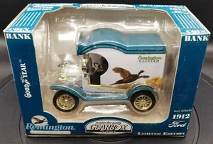 Cambio Remington Country 1912 Ford Model T Consegna Edizione Limitata Coin Bank - Foto 1 di 11