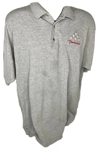 USAF U.S. AIR FORCE THUNDERBIRDS SQUADRON GRAY POLO GOLF SHIRT, GILDAN, SIZE XL - Picture 1 of 6