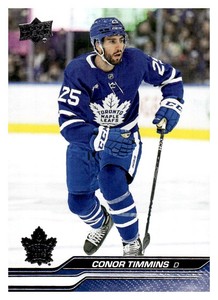 2023-24 UD Upper Deck Series 1 173	Conor Timmins	Toronto	Maple Leafs