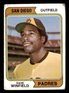 1974 Topps Baseball #456 Dave Winfield GD *d2