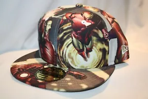 IRON MAN DC Marvel Comics Hero New Era 59FIFTY Personaggio Base CAPPUCCIO MONTATO - Foto 1 di 1