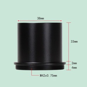 M42X0.75 Thread to 38mm Telescope Adapter Camera Eyepiece Adapter