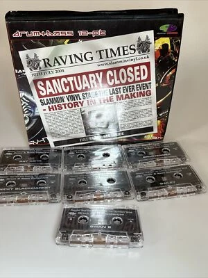 Slammin Vinyl Sanctuary Closed July 2004 Tape Pack Incomplete cassette media - Image 1 of 4