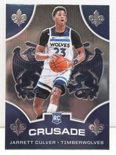 Jarrett Culver RC 2019-20 Chronicles CRUSADE Chrome Rookie Card 537 Timberwolves