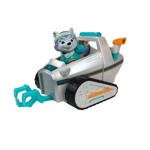 Paw Patrol Everest Rescue Snowmobile Claw Vehicle with Figure Spin Master Cover