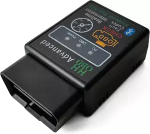 Bluetooth OBD2 Wireless Scanner Diagnostic Tool, Vehicle Code Reader for Car - Picture 1 of 12