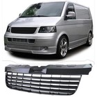 Sport Grill Black Gloss Without Emblem For VW T5 From 2003 To 2009