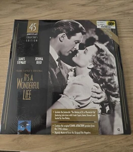 LASERDISC It's a Wonderful Life, 45 Anniversary Collector's Edition, New/Sealed - Picture 1 of 6