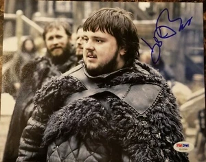 John Bradley Sam Tarly  Game Of Thrones signed 8x10 photo PSA  - Picture 1 of 7