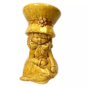 Keramik Käse Shaker Alice im Wunderland - Holly Hobbie Vintage 70er Kitsch Art - Bild 1 von 7
