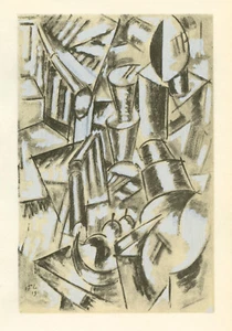 Fernand Leger Pochoir gedruckt 1962 e - Bild 1 von 1