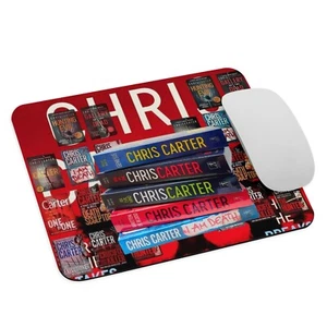 Chris Carter - Mouse Pad NEW 9.5" x 7.75" and Bookmark - Foto 1 di 6