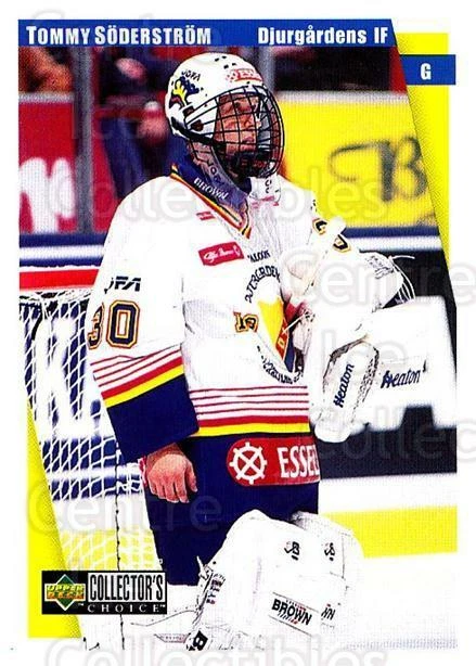 1997-98 Swedish Collectors Choice #33 Tommy Soderstrom - Image 1 of 1