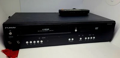 FUNAI DV220FX4 DVD Player / VCR Combo With Remote Tested Works - Image 1 of 4