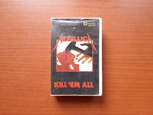 Metallica Kill Em All Cassette with Rare Misprint Clamshell Case 838 142 4 - Picture 1 of 5