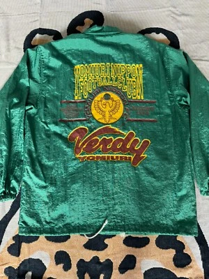 Винтажный J. Куртка тренера League Yomiuri Nippon Verdy разминка - Изображение 1 из 4