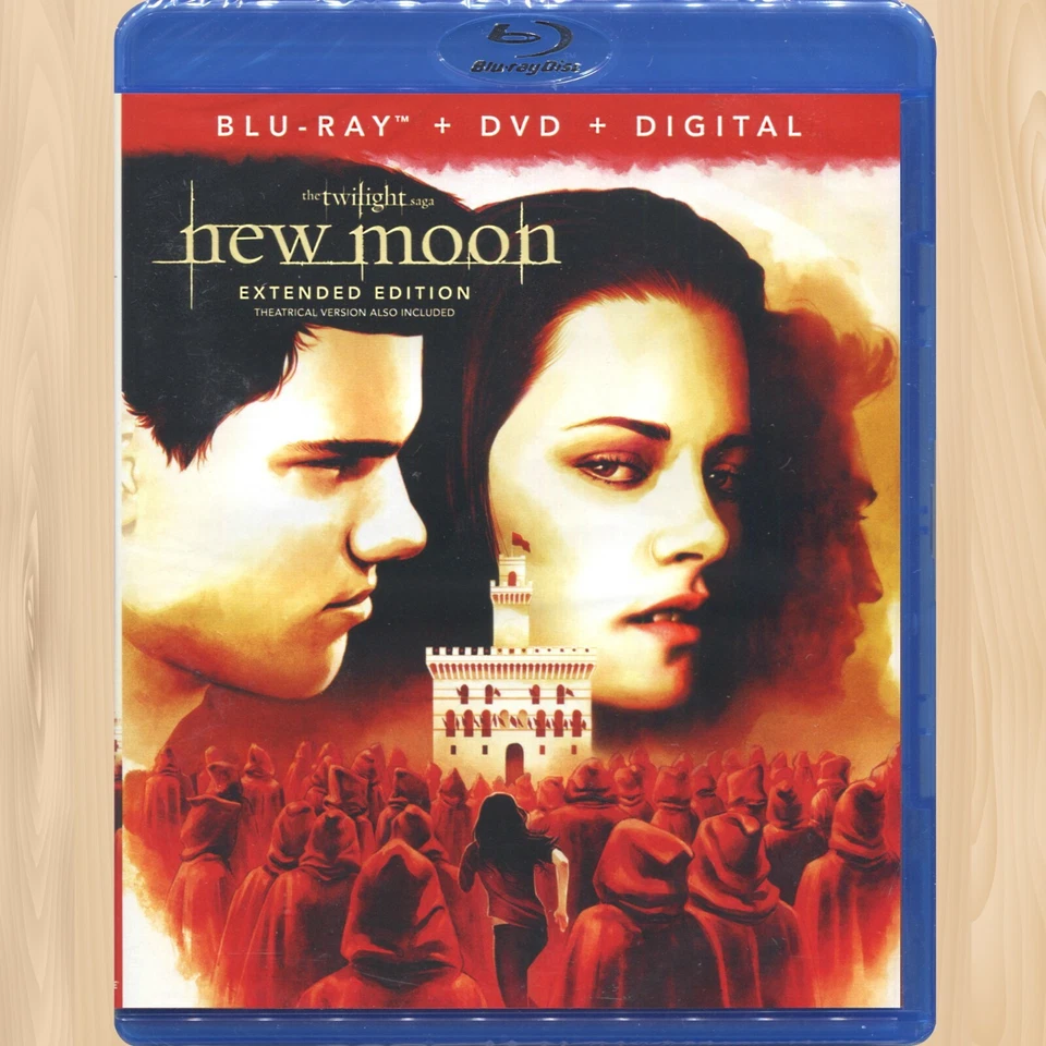 The Twilight Saga Moon Extended Edition Blu-ray DVD Theatrical Version 0207