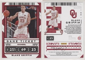 2020-21 Panini Contenders Draft Picks Game Ticket Red Blake Griffin #28.1