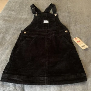 Levi Strauss Two Horse Brand Work Clothing Girls Corduroy Jumper Size 12 NWT - Picture 1 of 6