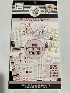 The Happy Planner Glam Girl Mini Sticker Book 975 Pieces - Picture 1 of 3